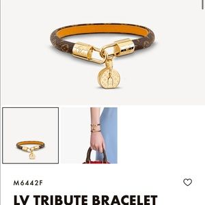 LOUIS VUITTON TRIBUTE BRACELET